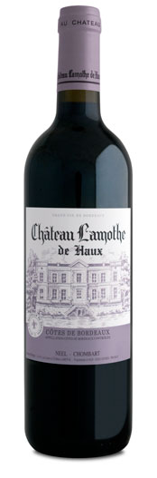 Château Lamothe de Haux - Cuvée traditionnelle Rouge-etiquette-mauve